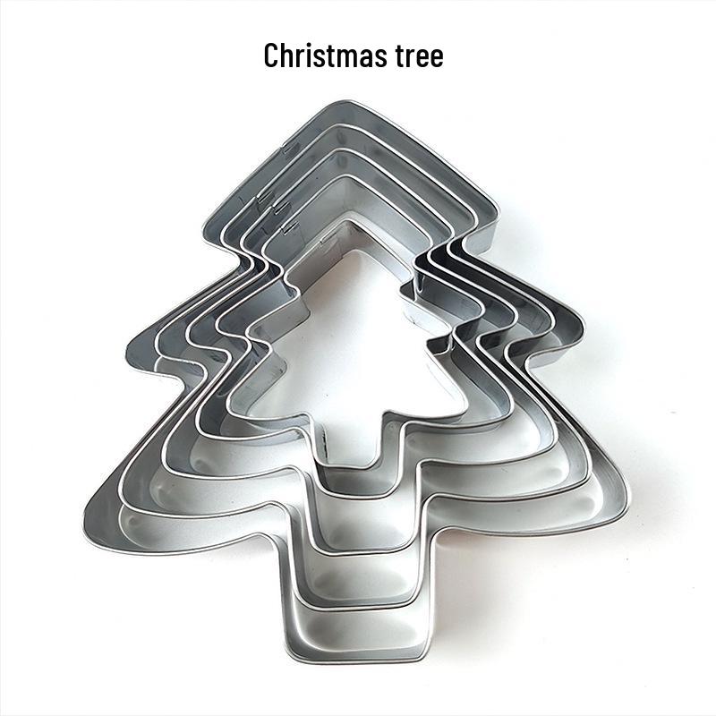 Набор из 5 рождественских формочек для печенья из нержавеющей стали: Пряничный человечек и другие
Набор из 5 рождественских формочек для печенья из нержавеющей стали: Пряничный человечек и другие