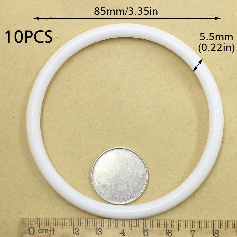 10 шт. Пластиковые ловцы снов, колокольчики, аксессуары, пластиковые кольца для поделок своими руками 60/85/100/110/130 мм 85mm
10 шт. Пластиковые ловцы снов, колокольчики, аксессуары, пластиковые кольца для поделок своими руками 60/85/100/110/130 мм 85mm