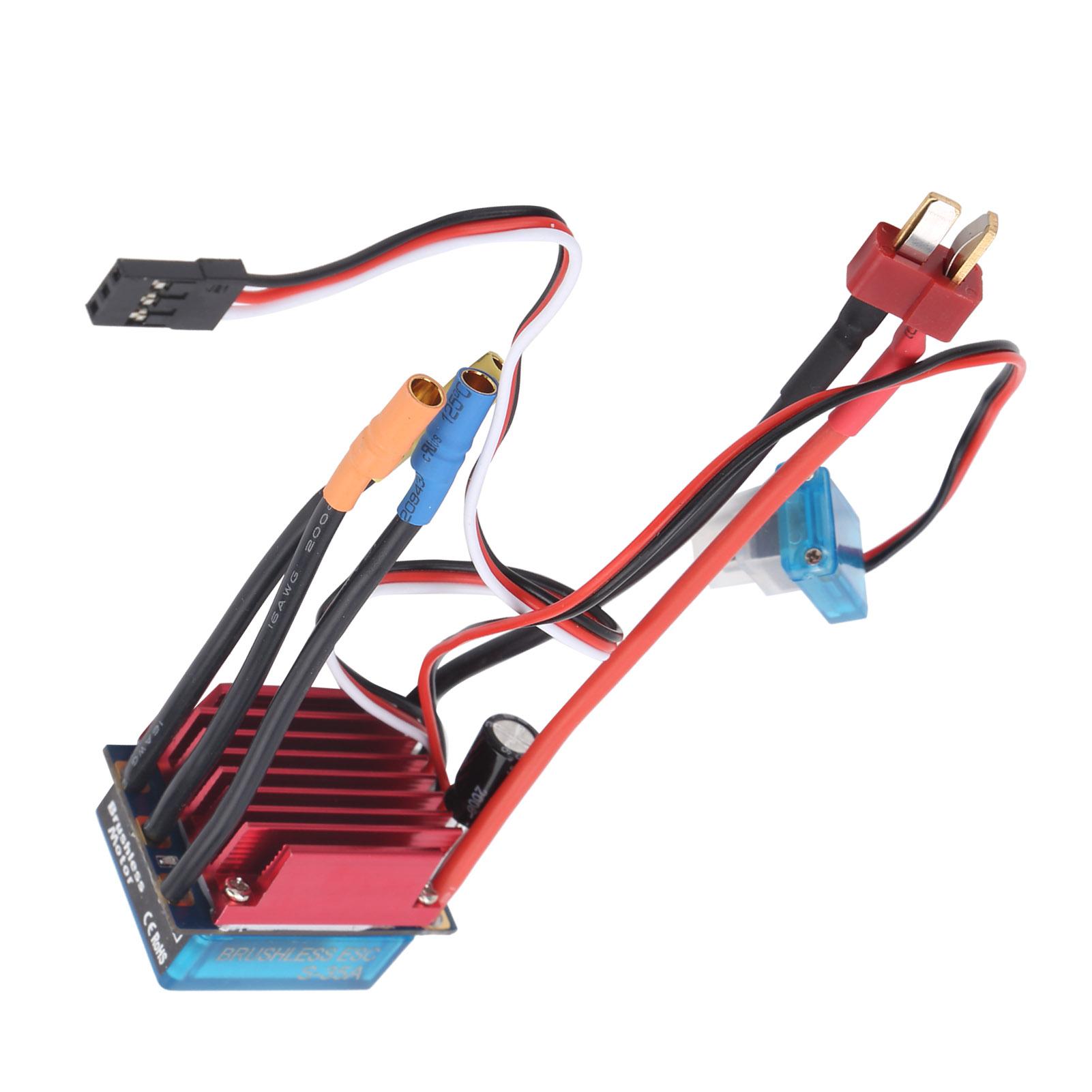 35A Brushless ESC Electric Speed Controller Fit for 1/14 1/16 Remote Control Off Roader
35A Brushless ESC Electric Speed Controller Fit for 1/14 1/16 Remote Control Off Roader