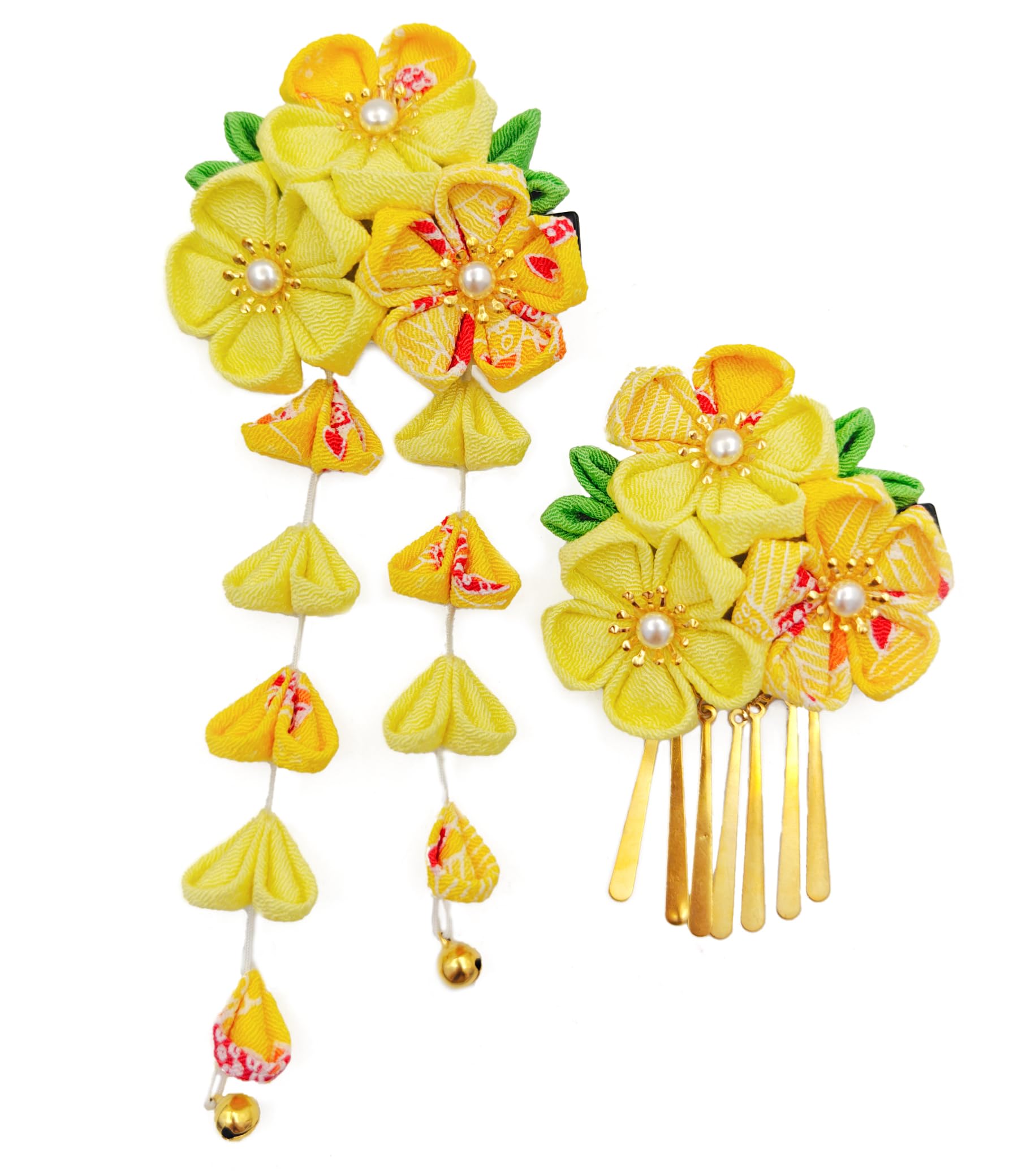 JZOON Hair Perfect for and other Japanese with Cherry Blossom and Six Rainbow H2701 Shichi-Go-San Ornament, Tsumami-Zaiku (Handmade Craft),
JZOON Hair Perfect for and other Japanese with Cherry Blossom and Six Rainbow H2701 Shichi-Go-San Ornament, Tsumami-Zaiku (Handmade Craft),