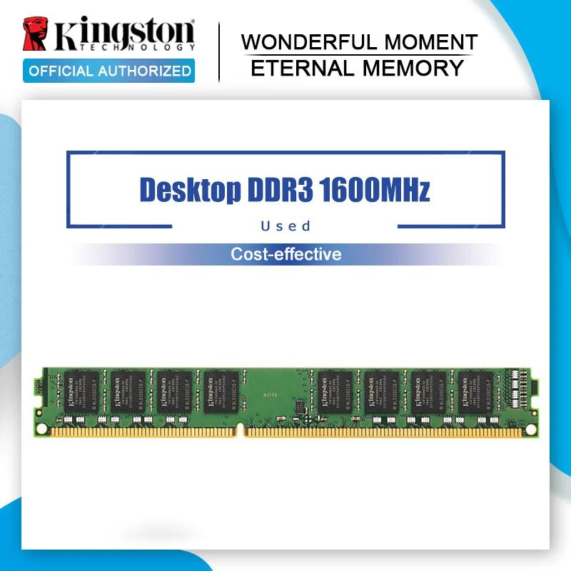 Kingston DDR3 8 ГБ 1600 МГц ПК RAM Пам’ять настільного комп’ютера Non-ECC CL11 240-контактний PC3-12800 DIMM Значення пам’яті материнської плати Модулі оперативної пам’яті KVR16N11/8 8GB 1600MHz DDR3
Kingston DDR3 8 ГБ 1600 МГц ПК RAM Пам’ять настільного комп’ютера Non-ECC CL11 240-контактний PC3-12800 DIMM Значення пам’яті материнської плати Модулі оперативної пам’яті KVR16N11/8 8GB 1600MHz DDR3