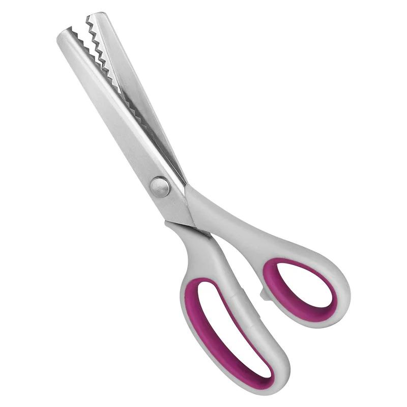 Professional Chisel Pinking Shears Stainless Steel Dressmaking Scissor Serrated Scalloped Sewing Tailor Zigzag Fabric Scissors
Professional Chisel Pinking Shears Stainless Steel Dressmaking Scissor Serrated Scalloped Sewing Tailor Zigzag Fabric Scissors