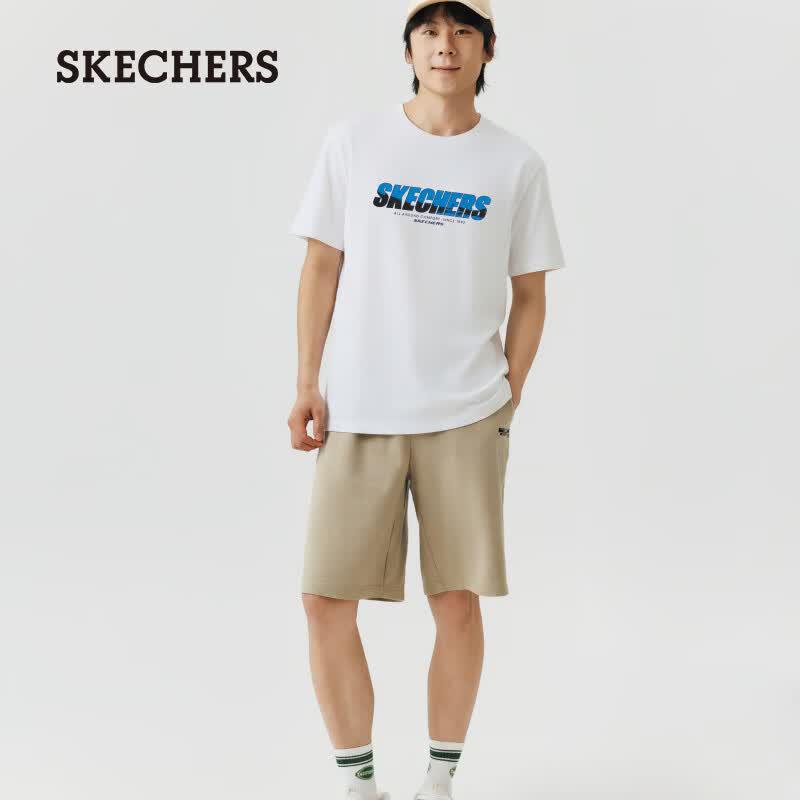 Мужская хлопковая вязаная футболка с коротким рукавом Skechers L126M023 L
Мужская хлопковая вязаная футболка с коротким рукавом Skechers L126M023 L