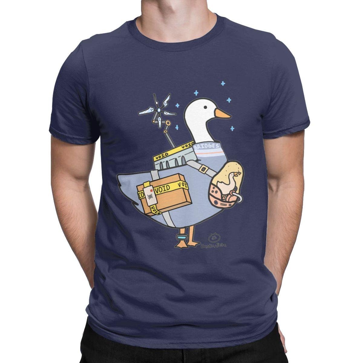 Men T-Shirts Sam Porter Bridges As A Goose From Death Stranding 100% Cotton Tees Short Sleeve Hideo Kojima T Shirt Crew Neck Top 4XL
Men T-Shirts Sam Porter Bridges As A Goose From Death Stranding 100% Cotton Tees Short Sleeve Hideo Kojima T Shirt Crew Neck Top 4XL