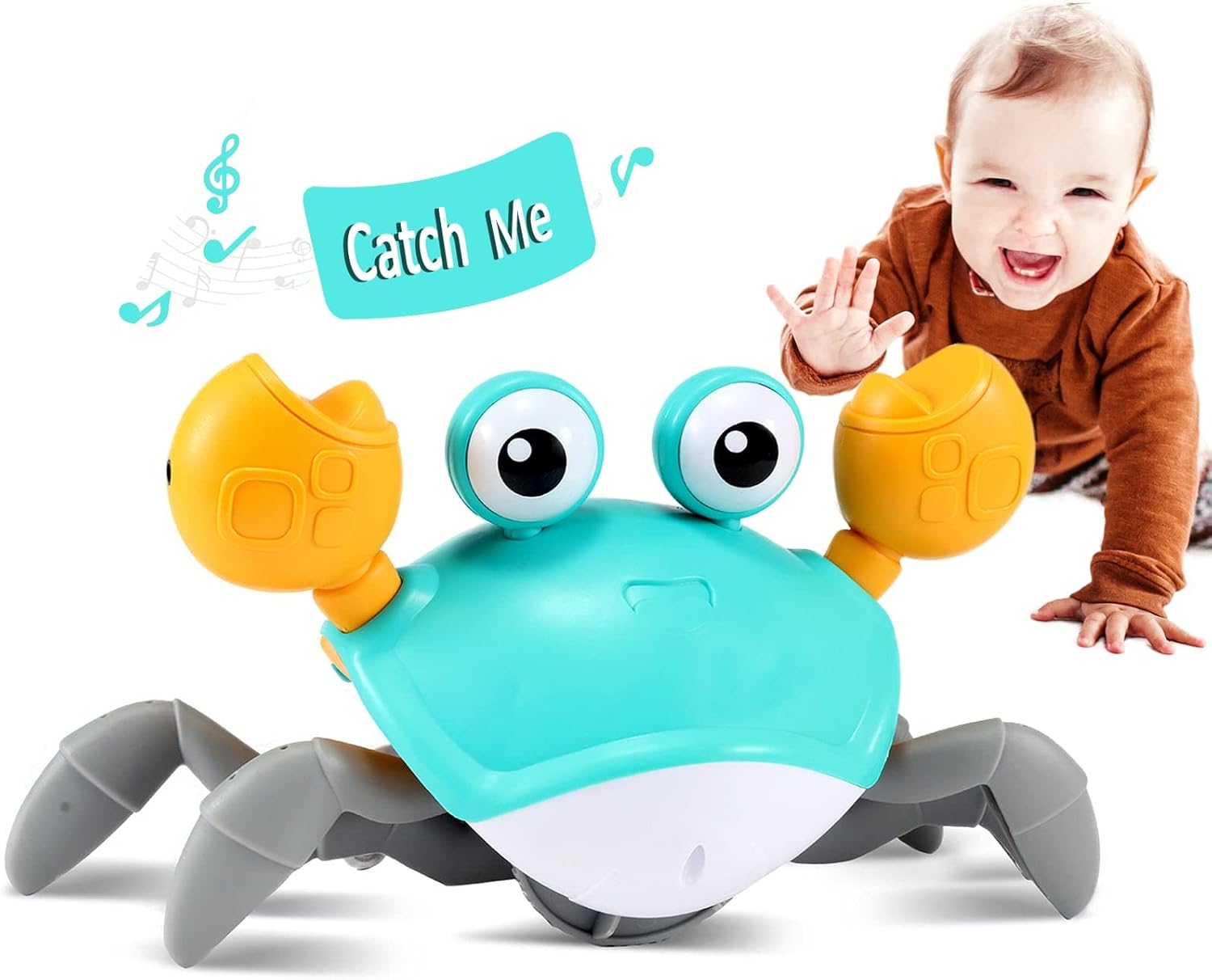 контролировать будущее Ползающий Краб Детская игрушка Младенец TummyTimeToys Младенцы Мальчик Обучение Ползание Ходьба Малыш 36 месяцев Музыка Развитие Подарки на первый день рождения зелёный
контролировать будущее Ползающий Краб Детская игрушка Младенец TummyTimeToys Младенцы Мальчик Обучение Ползание Ходьба Малыш 36 месяцев Музыка Развитие Подарки на первый день рождения зелёный