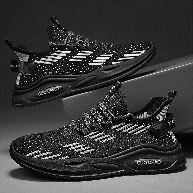 Flying woven men s casual shoes 2025 new low-top lightweight and comfortable sports shoes, versatile and fashionable outdoor running shoes 39 чорний
Flying woven men s casual shoes 2025 new low-top lightweight and comfortable sports shoes, versatile and fashionable outdoor running shoes 39 чорний