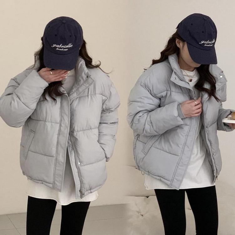 Women Winter Parka Warm Short Coat Autumn Stand Collar Chic Zipper Drawstring 2XL сірий
Women Winter Parka Warm Short Coat Autumn Stand Collar Chic Zipper Drawstring 2XL сірий