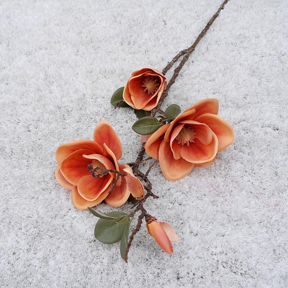 Home Decoration Flower Arrangement Party Accessory Magnolia Flower Artificial Flower Fake Flower
Home Decoration Flower Arrangement Party Accessory Magnolia Flower Artificial Flower Fake Flower