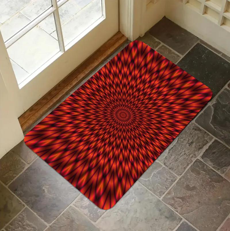 Red Line Vortex Printed Carpet Simple Grid 2D Printed Carpet Living Room Bedroom Technological Decoration Carpet 40cm x 60cm
Red Line Vortex Printed Carpet Simple Grid 2D Printed Carpet Living Room Bedroom Technological Decoration Carpet 40cm x 60cm