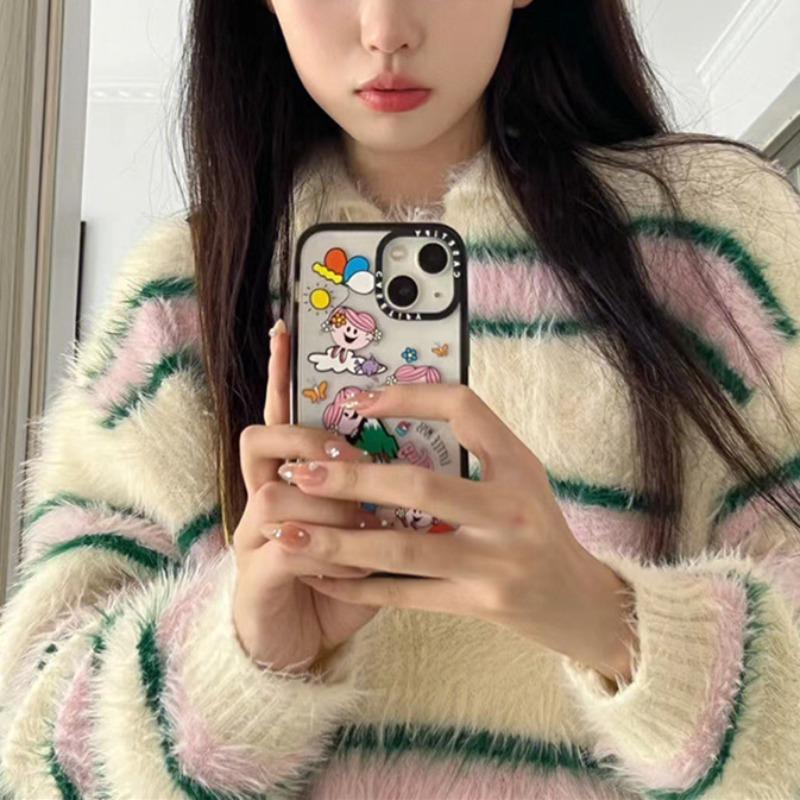 Милый и нежный дизайн, сочетание цветов, вязаный свитер, новинка осени и зимы, полосатый, мягкий, восковой пуловер, ленивый стиль, топ, женский тренд One size бежевый
Милый и нежный дизайн, сочетание цветов, вязаный свитер, новинка осени и зимы, полосатый, мягкий, восковой пуловер, ленивый стиль, топ, женский тренд One size бежевый