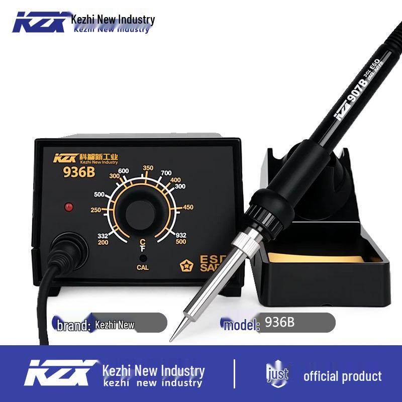 Kezhixin 936 Adjustable Temperature Soldering Iron Kit for Mobile Repairs & Home Use
Kezhixin 936 Adjustable Temperature Soldering Iron Kit for Mobile Repairs & Home Use