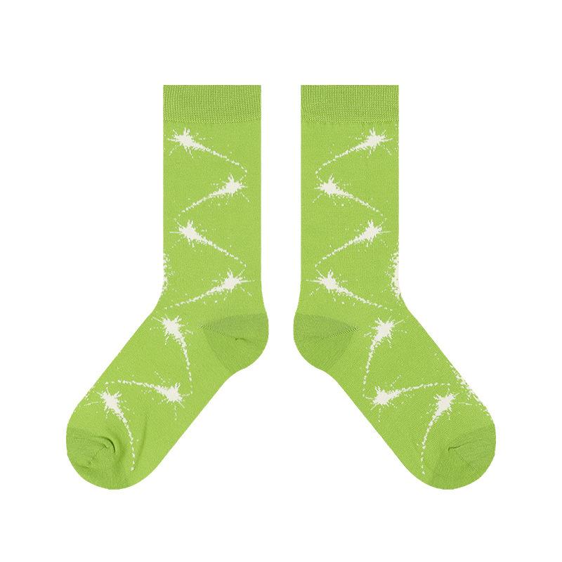 Women s Spring/Summer Trendy Socks - Moisture-Wicking, Slippery, Anti-Slip and Odor-Resistant Mid-Calf Cotton Socks 1 pair зелёный
Women s Spring/Summer Trendy Socks - Moisture-Wicking, Slippery, Anti-Slip and Odor-Resistant Mid-Calf Cotton Socks 1 pair зелёный