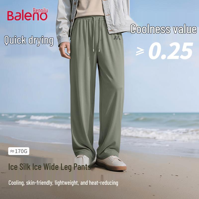 Baleno Men s Ice Silk Loose-Fit Casual Pants M
Baleno Men s Ice Silk Loose-Fit Casual Pants M
