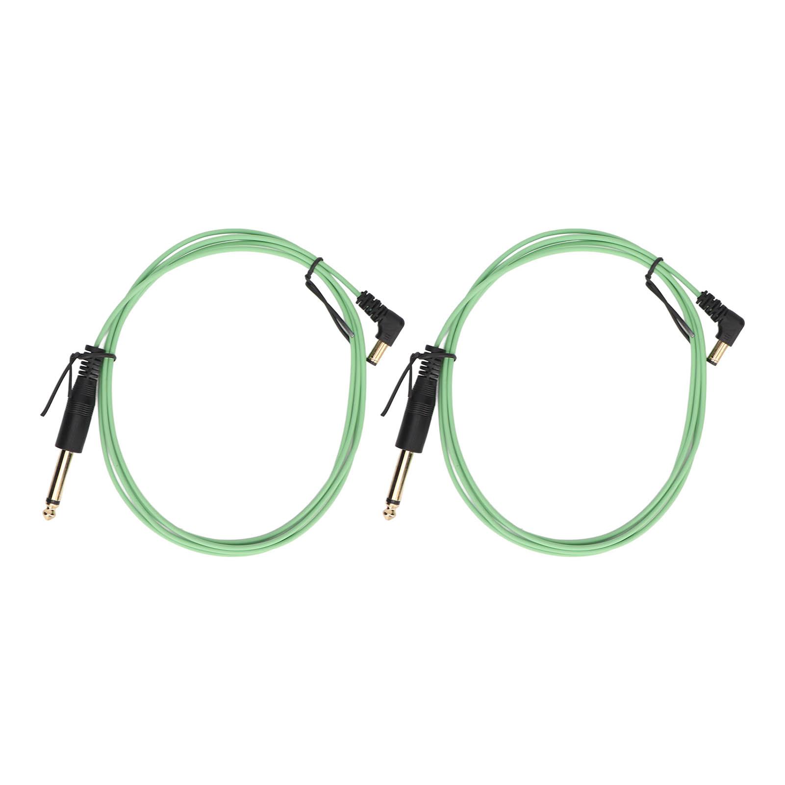 2pcs Tattoo Clip Cord DC Interface Bend Head Stable Transmission 1.8m Length 2.2mm Diameter Tattoo зелёный
2pcs Tattoo Clip Cord DC Interface Bend Head Stable Transmission 1.8m Length 2.2mm Diameter Tattoo зелёный
