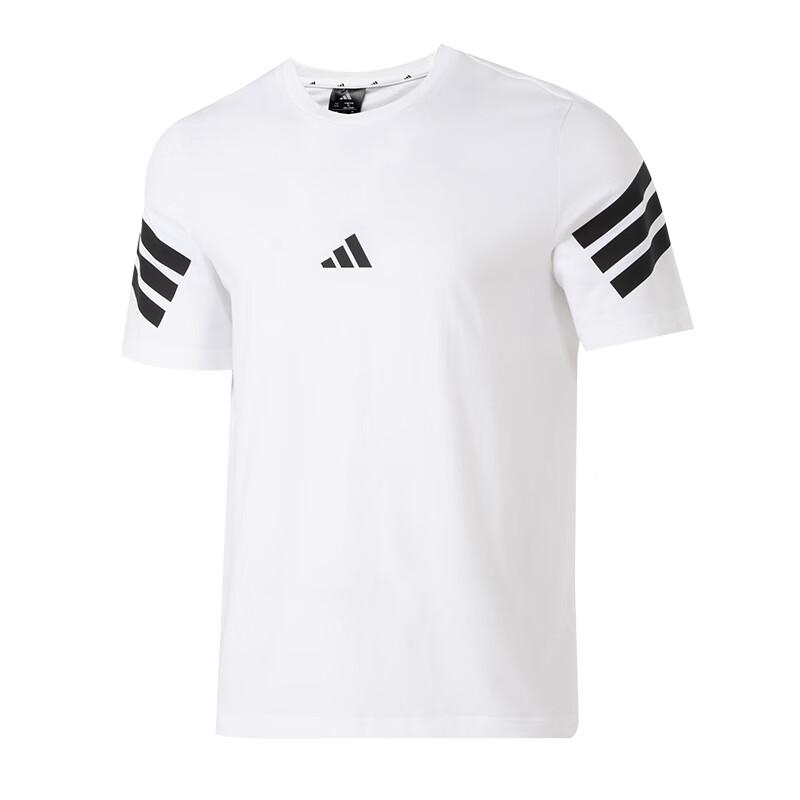 Adidas Soft Comfortable Breathable Striped Short Sleeve T-Shirt Men Tops White JD4880 XS
Adidas Soft Comfortable Breathable Striped Short Sleeve T-Shirt Men Tops White JD4880 XS