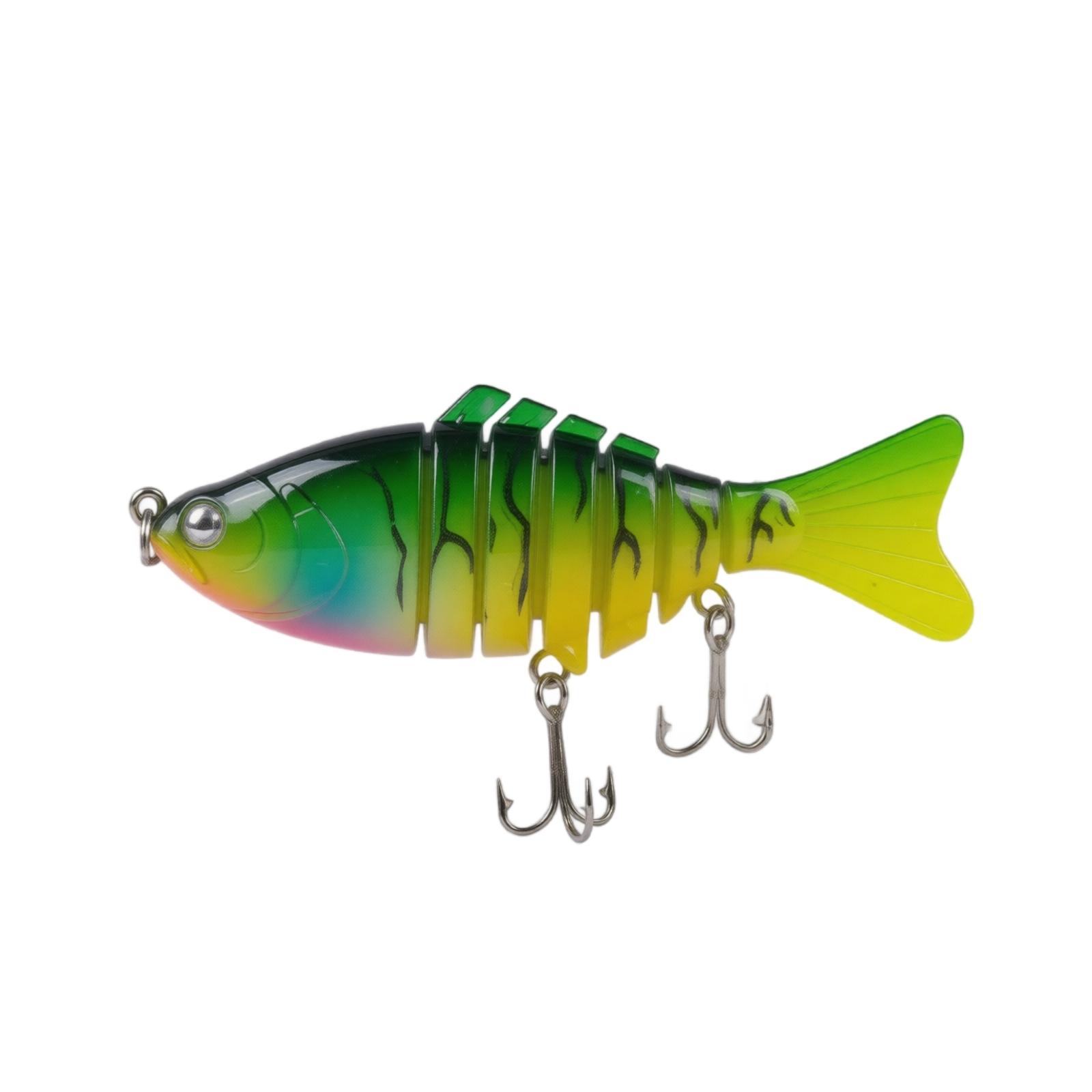 10CM 15 8G Multi-Jointed Fishing Lure Artificial Bionic Swimbait 7-Segment Hard Bait for Saltwater and Freshwater Fishing one size
10CM 15 8G Multi-Jointed Fishing Lure Artificial Bionic Swimbait 7-Segment Hard Bait for Saltwater and Freshwater Fishing one size