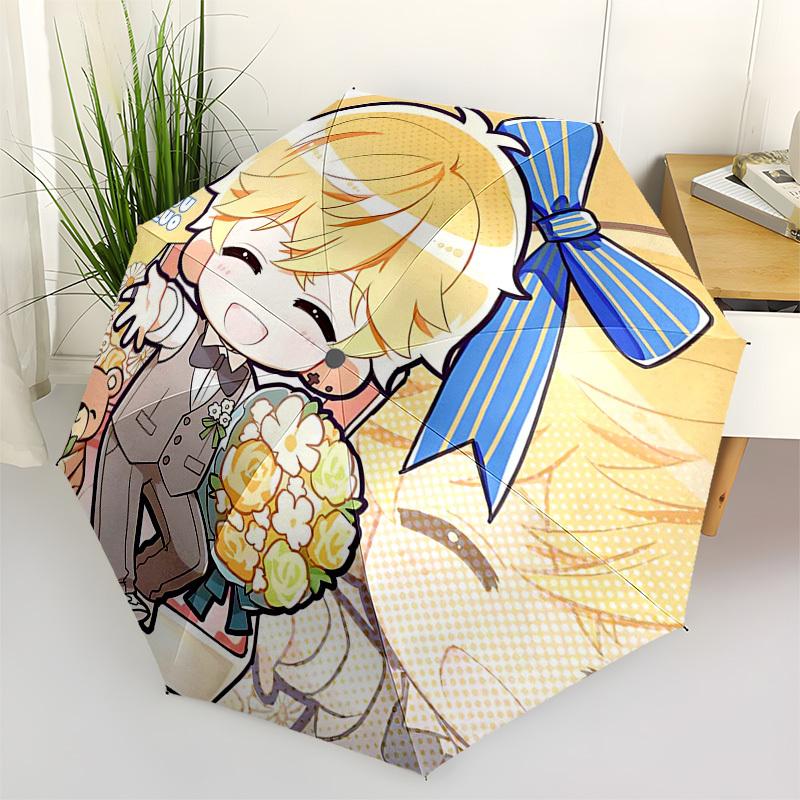 1pc Outdoor Umbrella with Cute Anime Character Design - Automatic Opening/Closing, Portable 3-Fold Design, 8-Rib Iron Frame - Perfect Gift for Fa
1pc Outdoor Umbrella with Cute Anime Character Design - Automatic Opening/Closing, Portable 3-Fold Design, 8-Rib Iron Frame - Perfect Gift for Fa