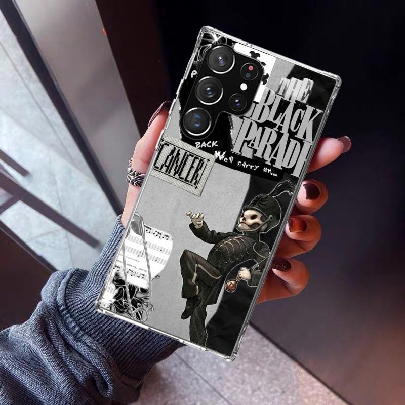 My Chemical Romance MCR Phone Case For Samsung Galaxy S26 S25 Edge S24 S23 Ultra S22 Plus S21 S20 FE Soft TPU Back Cover Funda G Samsung S21 FE
My Chemical Romance MCR Phone Case For Samsung Galaxy S26 S25 Edge S24 S23 Ultra S22 Plus S21 S20 FE Soft TPU Back Cover Funda G Samsung S21 FE
