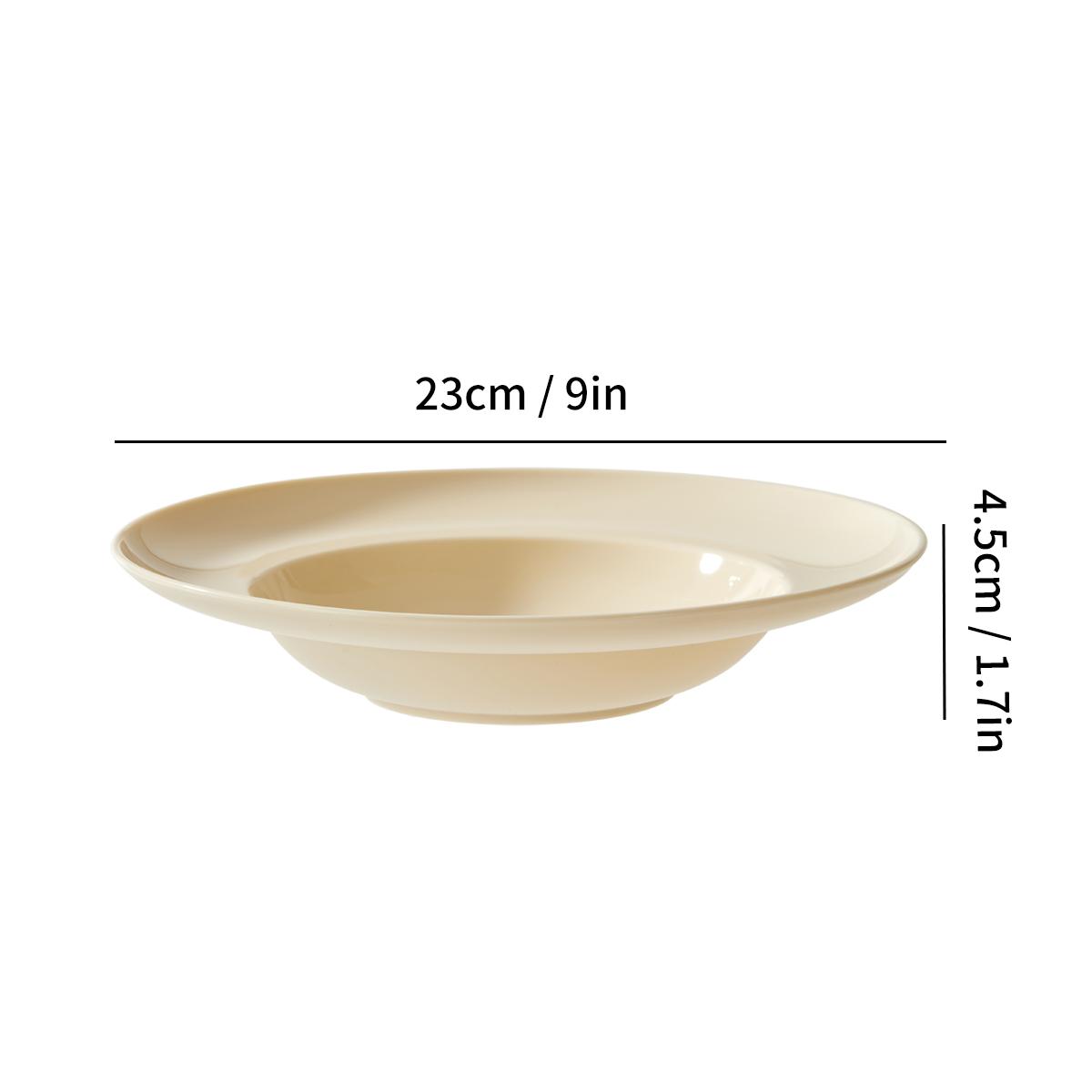 Пластиковая тарелка для еды, многоразовая обеденная тарелка, безопасная для использования в микроволновой печи, ваза для закусок и фруктов, столовая посуда, сервировочные тарелки для торта и десерта кремовый
Пластиковая тарелка для еды, многоразовая обеденная тарелка, безопасная для использования в микроволновой печи, ваза для закусок и фруктов, столовая посуда, сервировочные тарелки для торта и десерта кремовый