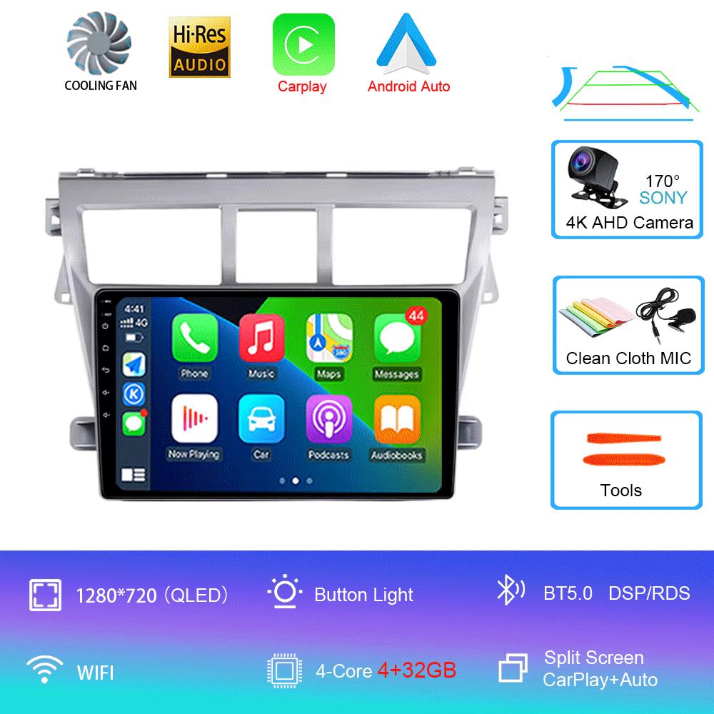 Android 14 Для Toyota VIOS Yaris 2007 2008 2009 2010 - 2012 Автомагнитола GPS Carplay Мультимедийный плеер Навигация Стерео Авто Аудио
Android 14 Для Toyota VIOS Yaris 2007 2008 2009 2010 - 2012 Автомагнитола GPS Carplay Мультимедийный плеер Навигация Стерео Авто Аудио