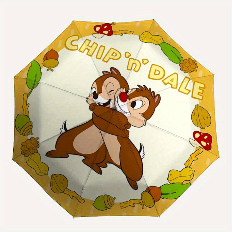 1pc Chip&Dale Automatic Umbrella - Cartoon Design, Lightweight & Portable, Travel Umbrella, Durable Canopy a0820029
1pc Chip&Dale Automatic Umbrella - Cartoon Design, Lightweight & Portable, Travel Umbrella, Durable Canopy a0820029