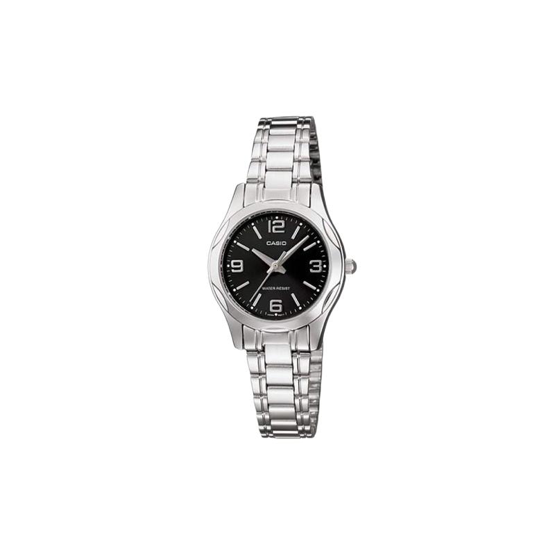 Casio 30 meters waterproof, quartz movement, stainless steel strap, Japanese and Korean watch, men s watch, black dial MTP-1275D-1A2 чёрный
Casio 30 meters waterproof, quartz movement, stainless steel strap, Japanese and Korean watch, men s watch, black dial MTP-1275D-1A2 чёрный