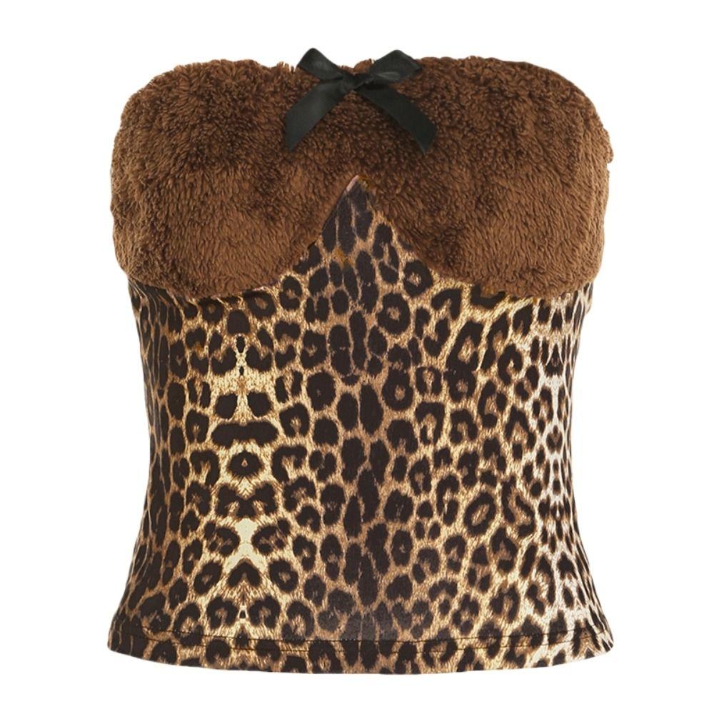 Плюшевый топ-труба Boob Furry SleevelessTop Elegant Leopard Print Жилет для женщин S-Vest
Плюшевый топ-труба Boob Furry SleevelessTop Elegant Leopard Print Жилет для женщин S-Vest