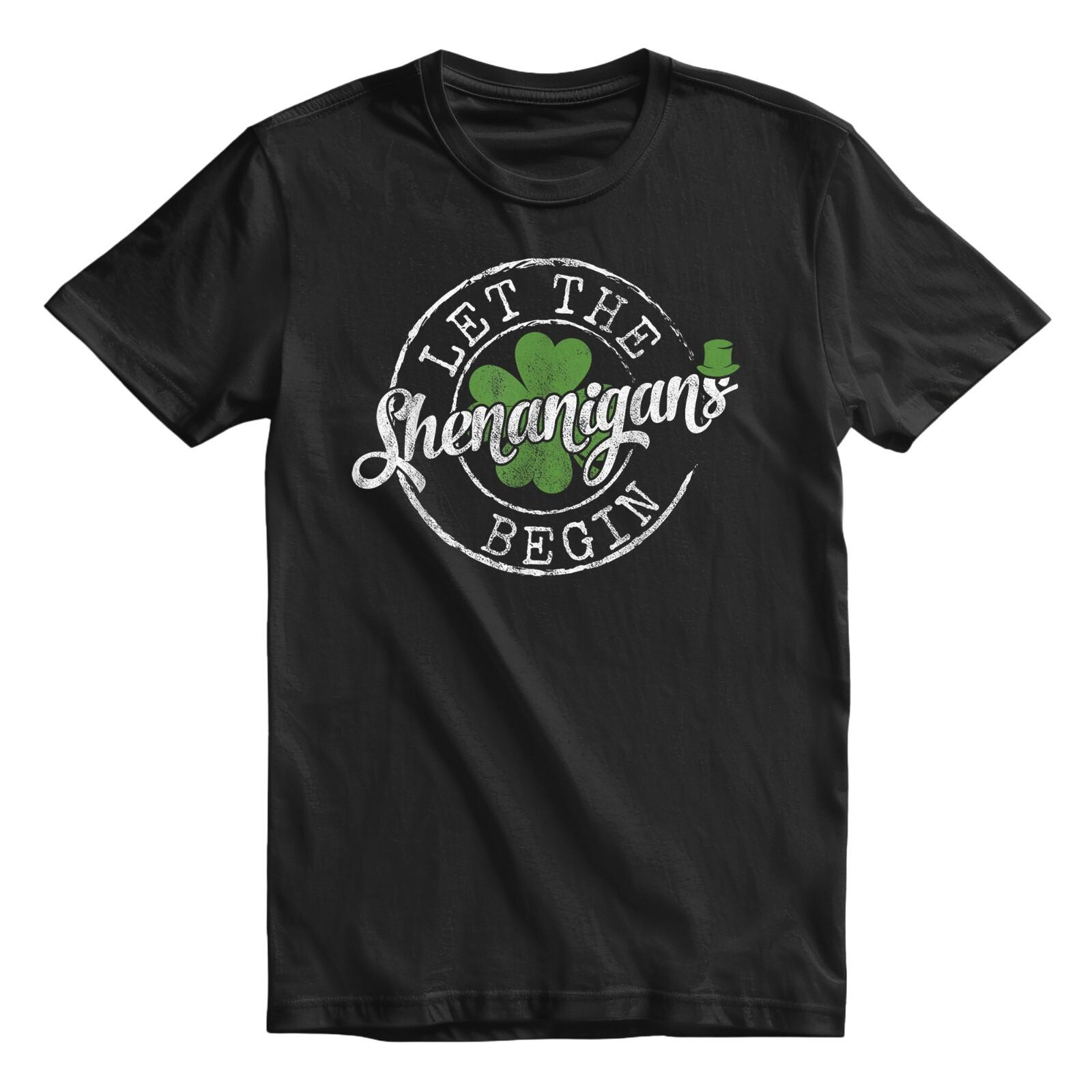 Let The Shenanigans Begin St Patrick s Day T-Shirt Mens Womens Tees Top For Men and Women Shirt Top 4XL
Let The Shenanigans Begin St Patrick s Day T-Shirt Mens Womens Tees Top For Men and Women Shirt Top 4XL