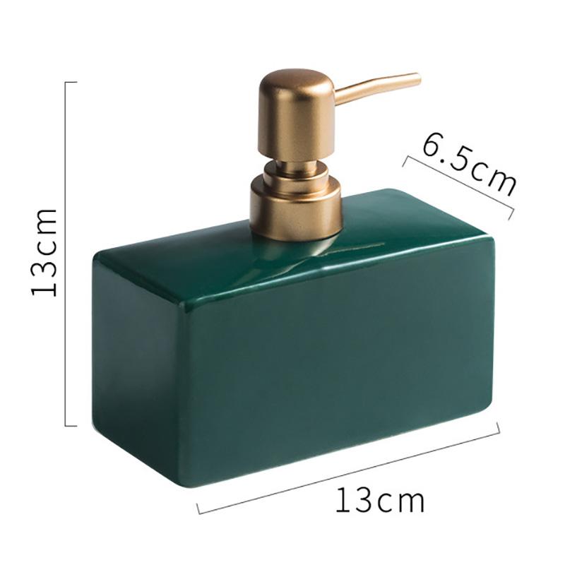 Керамическая бутылка для жидкого мыла Дозатор для мыла Контейнер для мыла Насос для мыла Дозатор для мыла Заправляемая бутылка для мыла C