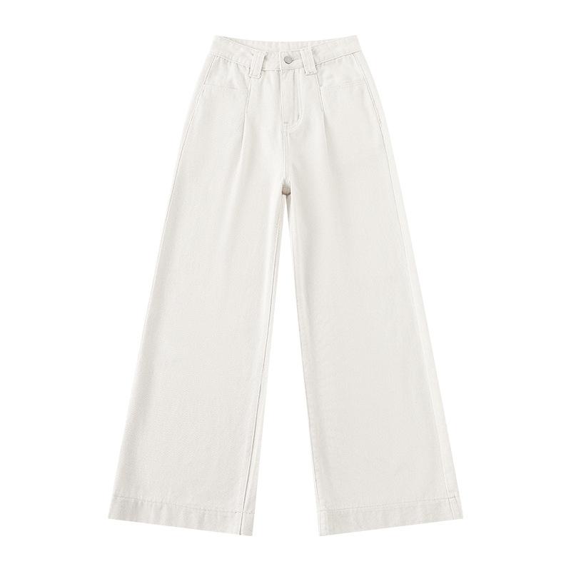 New High-waisted Straight Jeans for Women In Spring and Autumn Pleated Design Loose and Slimming Draped Wide-leg Pants 2XL
New High-waisted Straight Jeans for Women In Spring and Autumn Pleated Design Loose and Slimming Draped Wide-leg Pants 2XL