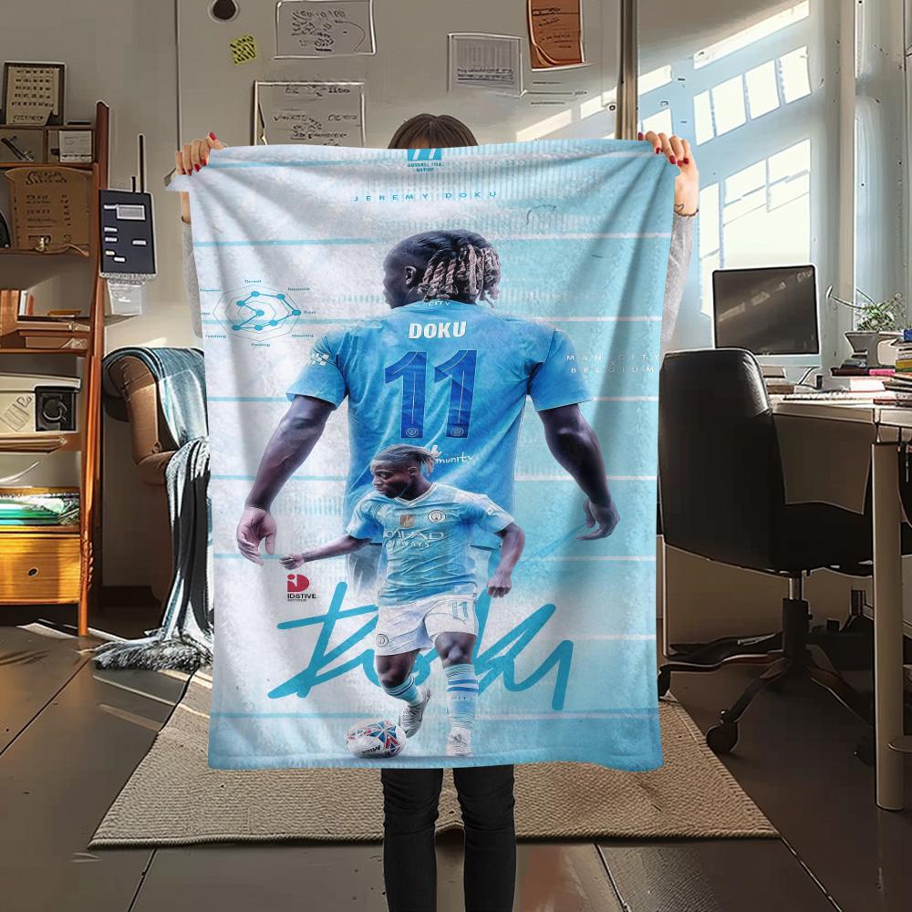 Manchester City Print FlAannel Blanket, High quality Comfortable for All Seasons, Home Decor, Warmth and Comfort 80cm x 120cm
Manchester City Print FlAannel Blanket, High quality Comfortable for All Seasons, Home Decor, Warmth and Comfort 80cm x 120cm