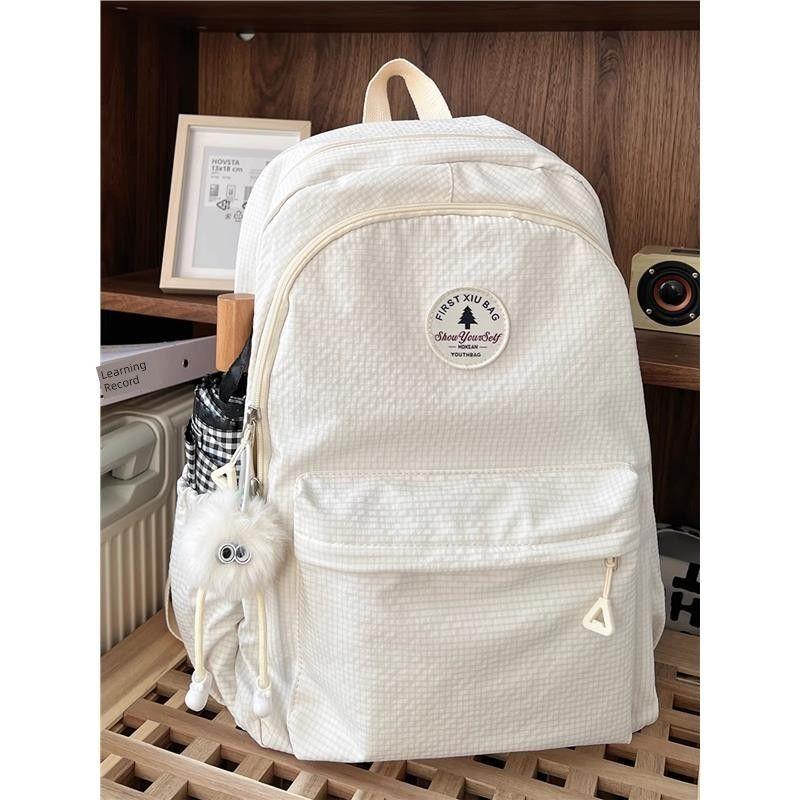 Итальянский рюкзак Kelcopp для девочек-подростков, нишевый дизайн, однотонный, красивый, рюкзак для старшеклассниц White plus white elf
Итальянский рюкзак Kelcopp для девочек-подростков, нишевый дизайн, однотонный, красивый, рюкзак для старшеклассниц White plus white elf