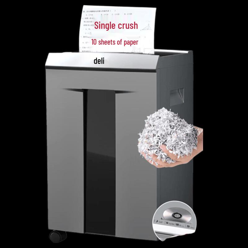 Deli 9958 P-4 Micro-Cut Office Shredder CN plug (adapter included)
Deli 9958 P-4 Micro-Cut Office Shredder CN plug (adapter included)