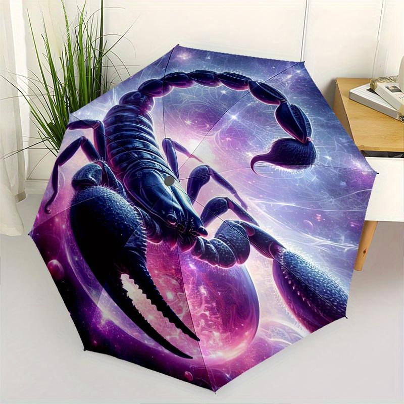 Cosmic Scorpion, Celestial Insect Theme 8 Bone Hand Automatic Folding Fashion umbrella, Compact and Portable Design, A Perfect Gift for Birt
Cosmic Scorpion, Celestial Insect Theme 8 Bone Hand Automatic Folding Fashion umbrella, Compact and Portable Design, A Perfect Gift for Birt