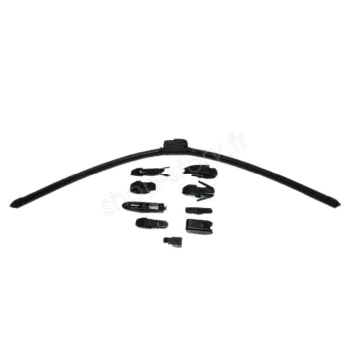 SHOP-STORY - RA1000701 : Balai d Essuie-Glace Avant Adaptable avec Kit d Attaches Multi-Marques - Longueur 700mm
SHOP-STORY - RA1000701 : Balai d Essuie-Glace Avant Adaptable avec Kit d Attaches Multi-Marques - Longueur 700mm