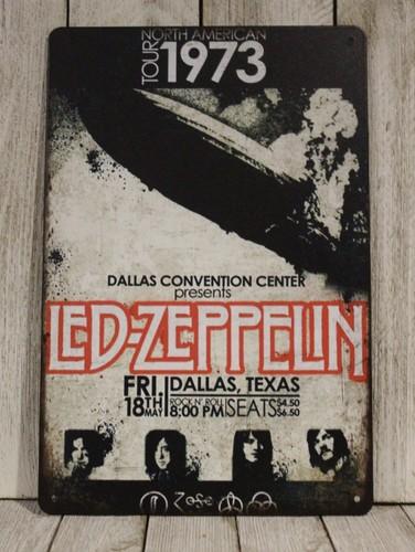 Live in Concert Tin Metal Poster Sign 1973 Tour Vintage Style Zep 20x30cm(7.8x11.8inch)
Live in Concert Tin Metal Poster Sign 1973 Tour Vintage Style Zep 20x30cm(7.8x11.8inch)