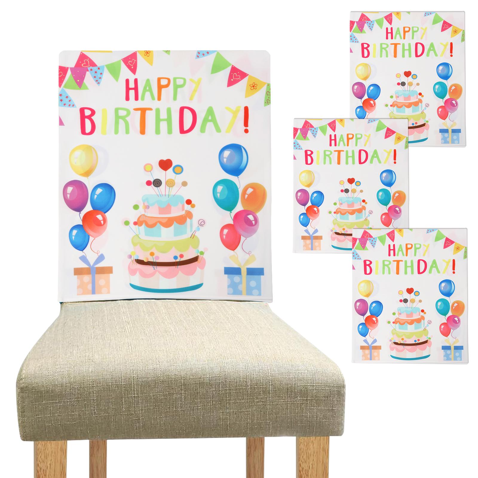 4Pcs Polyester Birthday Chair Cover Fade Resistant Birthday Seat Cover Comfortable Chair Seat Slipcover Easy to Install for Home белый
4Pcs Polyester Birthday Chair Cover Fade Resistant Birthday Seat Cover Comfortable Chair Seat Slipcover Easy to Install for Home белый