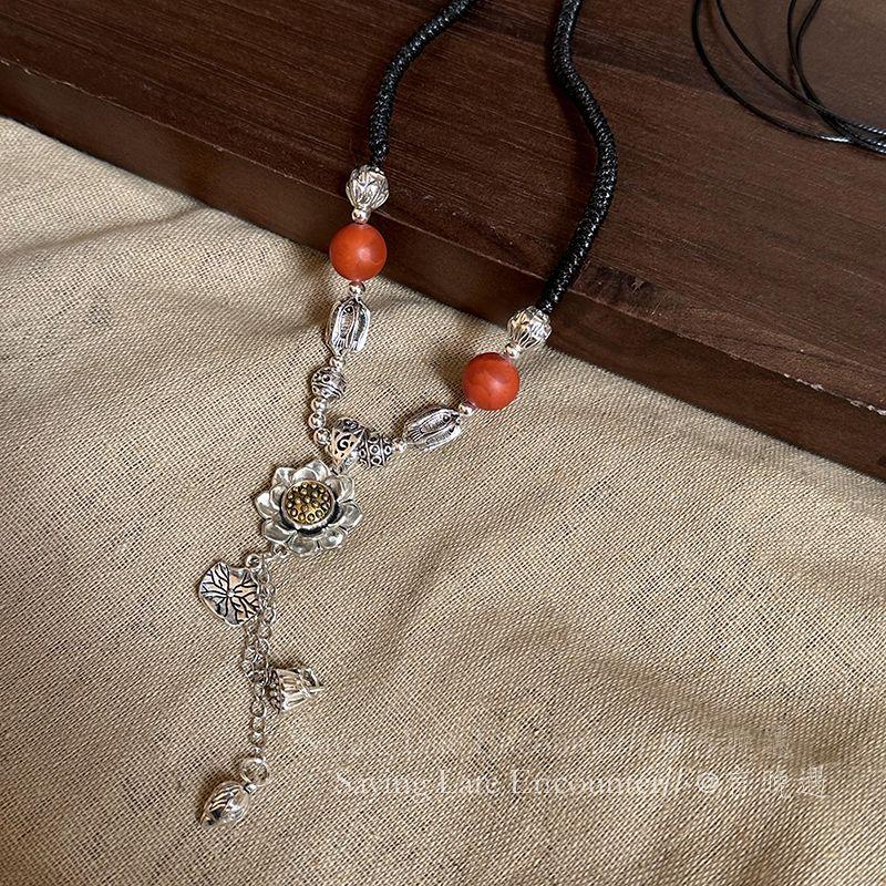 Подвеска в национальном стиле Дзен Женская в новом китайском стиле Ретро Лотос Beeswax Lotus Time to Run Necklace
Подвеска в национальном стиле Дзен Женская в новом китайском стиле Ретро Лотос Beeswax Lotus Time to Run Necklace