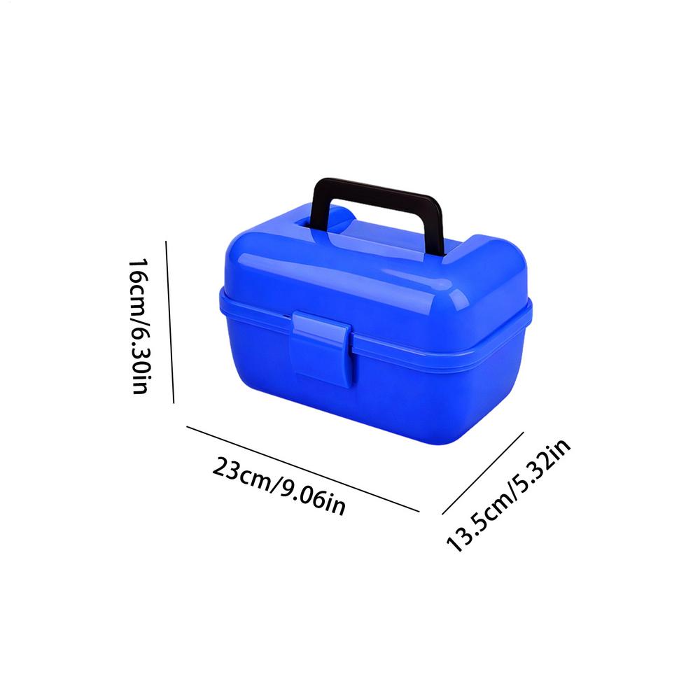 Tackle Box Portable Double Layer Bait Organizer Tackle Organizer With Handle For Men Outdoor Hook Lure Bait Ship Kayak Shore синій
Tackle Box Portable Double Layer Bait Organizer Tackle Organizer With Handle For Men Outdoor Hook Lure Bait Ship Kayak Shore синій