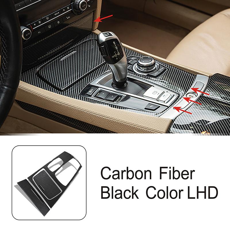 Carbon Fiber Color Center Console Gear Shift Panel Decoration Cover Trim For BMW 7 Series F01 F02 2009-2015 LHD Car Styling 3 pieces
Carbon Fiber Color Center Console Gear Shift Panel Decoration Cover Trim For BMW 7 Series F01 F02 2009-2015 LHD Car Styling 3 pieces