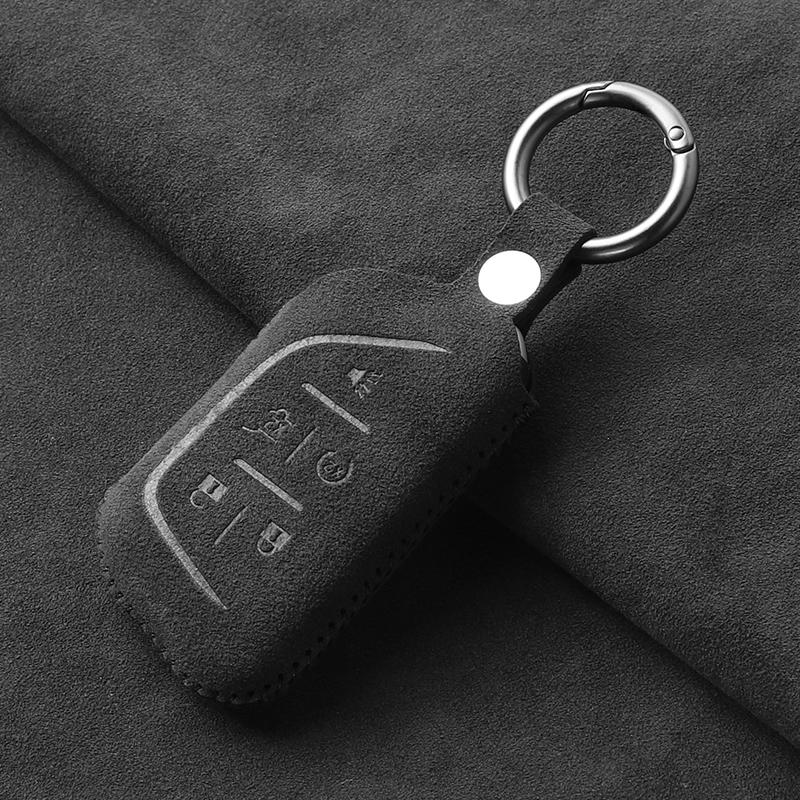 Suede Leather Car Key Case For Cadillac CTS CT4 CT5 Escalade 2021 2022 2023 key Fobs Protector Cover Holder Shell Accessories
Suede Leather Car Key Case For Cadillac CTS CT4 CT5 Escalade 2021 2022 2023 key Fobs Protector Cover Holder Shell Accessories