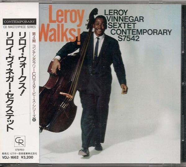 CD LEROY VINNEGAR SEXTET - Leroy Walks! VDJ1662PROMO Contemporary Re 1988 Japan ObiJazz Used
CD LEROY VINNEGAR SEXTET - Leroy Walks! VDJ1662PROMO Contemporary Re 1988 Japan ObiJazz Used