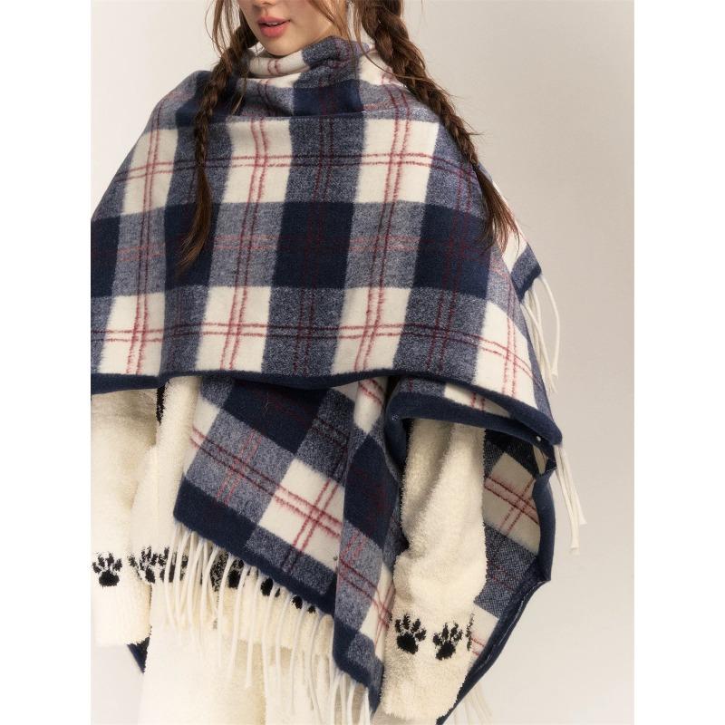 Blended Retro Plaid Tassel Scarf Popular New Scarf Women s Shawl Dual Use 121*77cm
Blended Retro Plaid Tassel Scarf Popular New Scarf Women s Shawl Dual Use 121*77cm