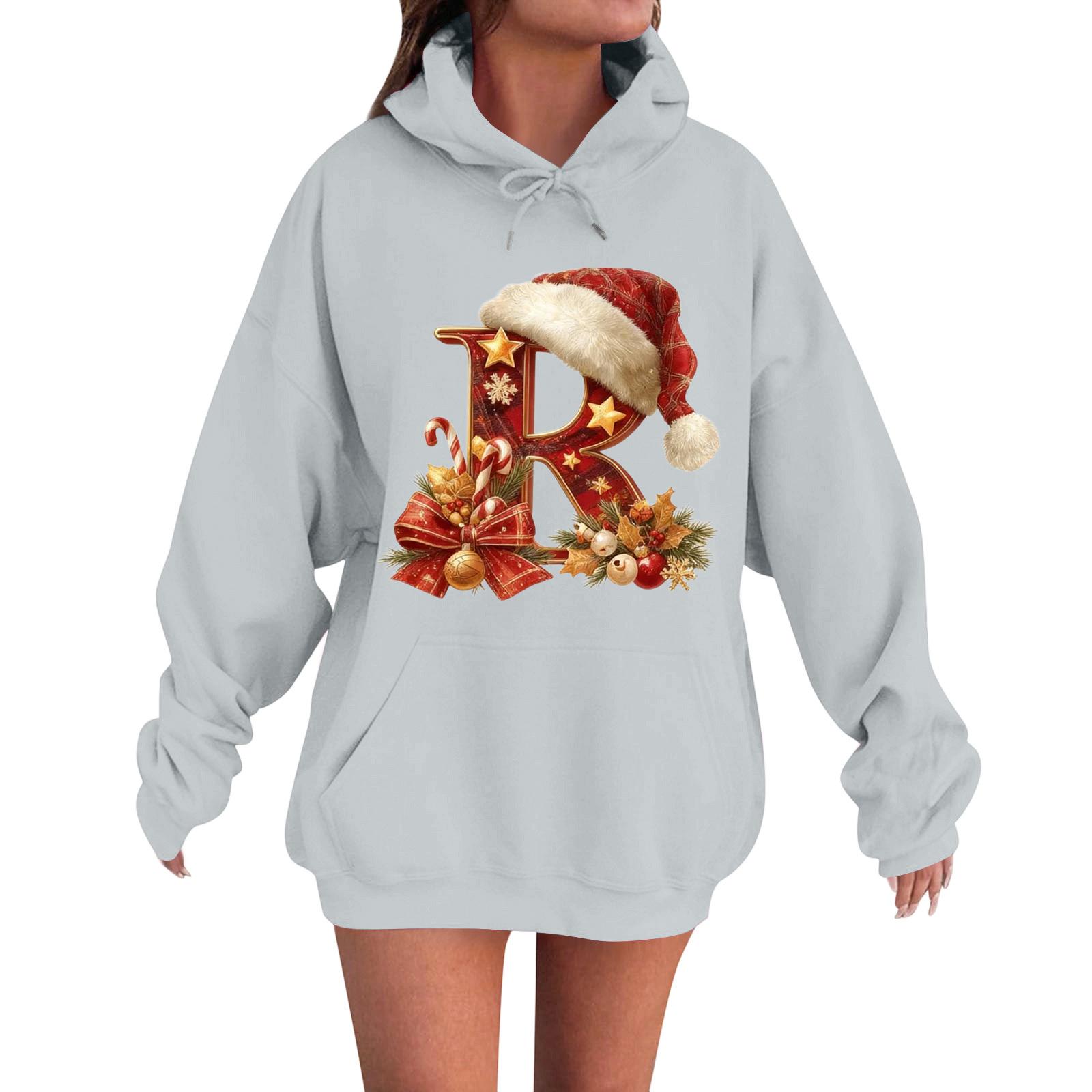 Women s Casual Comfortable Long-Sleeved Christmas Letter-Printed Warm Hooded Crew-Neck Sweatshirt M
Women s Casual Comfortable Long-Sleeved Christmas Letter-Printed Warm Hooded Crew-Neck Sweatshirt M
