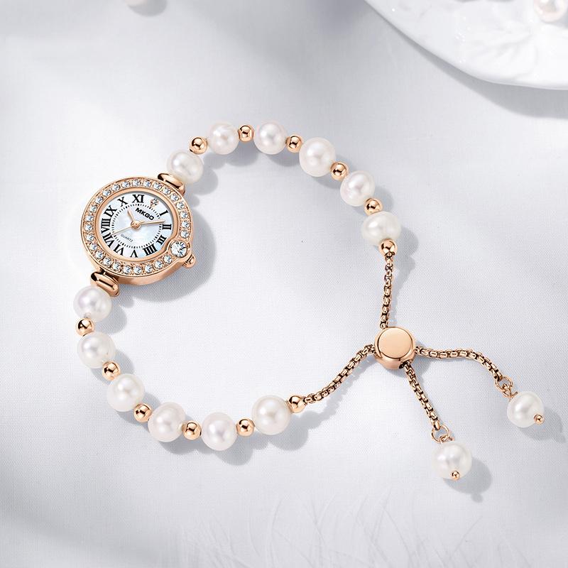 UTHAI L52 Women s Fashion Watch Light Luxury Diamond Freshwater Pearl Bracelet Waterproof Roman Pattern Clock Female s Watches
UTHAI L52 Women s Fashion Watch Light Luxury Diamond Freshwater Pearl Bracelet Waterproof Roman Pattern Clock Female s Watches