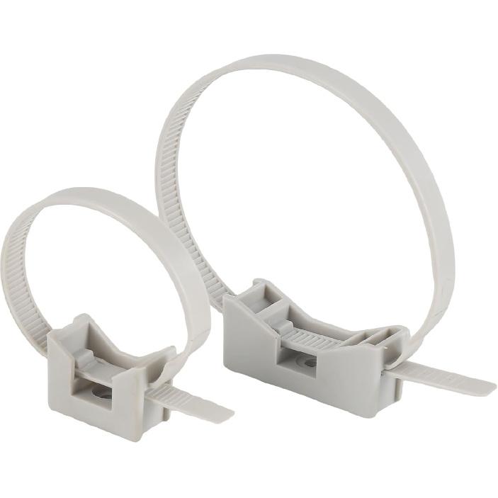 7 Pipe Fixing Clamp Bracket Wall,Saddle Mounting Zip Tie,Mountable Head Cable Ties,Pipe Hanger,For Rigid Insulating Tubes(Pack Of 50 Pcs) 7.6mm*180mm-130 Lbs
7 Pipe Fixing Clamp Bracket Wall,Saddle Mounting Zip Tie,Mountable Head Cable Ties,Pipe Hanger,For Rigid Insulating Tubes(Pack Of 50 Pcs) 7.6mm*180mm-130 Lbs