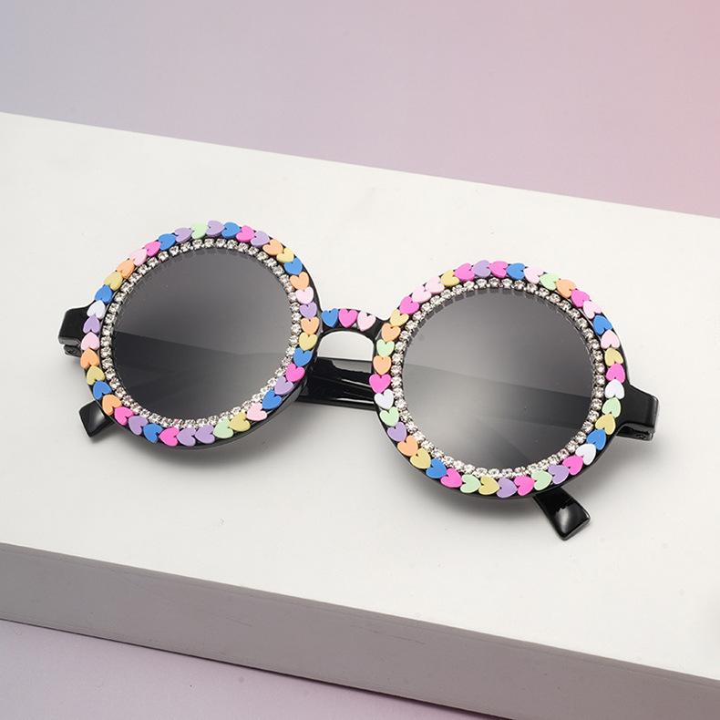Candy Sprinkle Round Sunglasses Multicolor Decor Fashion Eyewear For Street Style And Photo Props KJ204
Candy Sprinkle Round Sunglasses Multicolor Decor Fashion Eyewear For Street Style And Photo Props KJ204