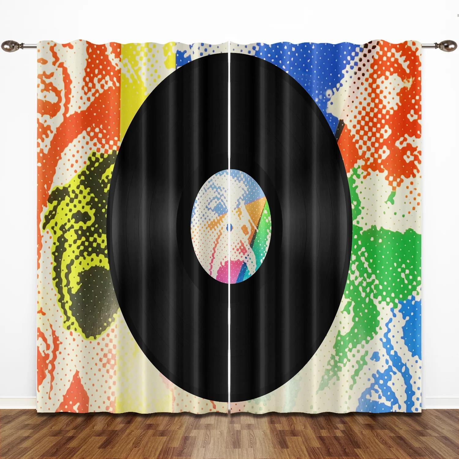 Цветные Классическая Музыка Винтажный Стиль Виниловая Пластинка CD Светофильтрующие Шторы Оконные Шторы для Жилого Пространства Комнаты Отдыха 2 Штуки Декор 100W160H(CM)40x63in&Hook
Цветные Классическая Музыка Винтажный Стиль Виниловая Пластинка CD Светофильтрующие Шторы Оконные Шторы для Жилого Пространства Комнаты Отдыха 2 Штуки Декор 100W160H(CM)40x63in&Hook