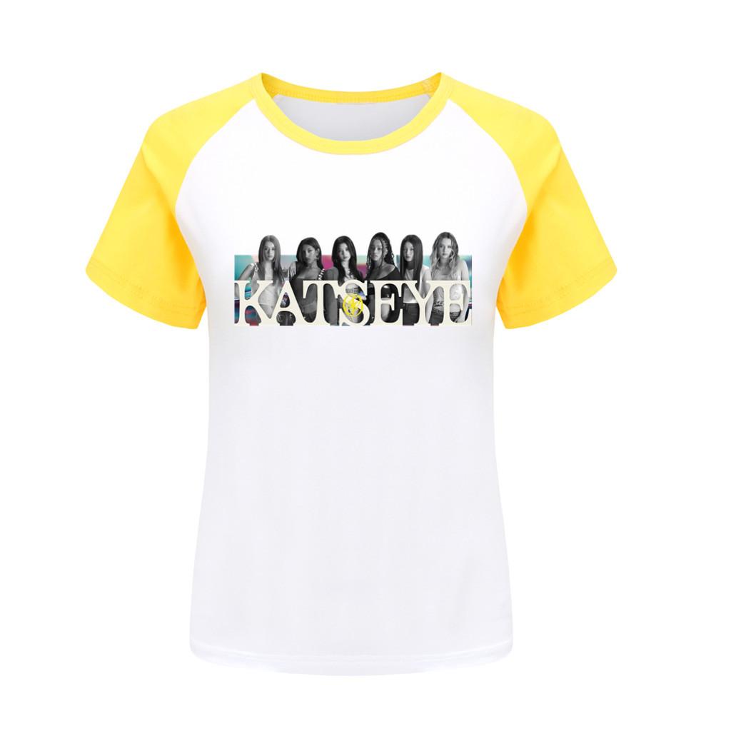 5350 Casual Kids Girls T-shirt KATSEYE Print Top 170cm жовтий
5350 Casual Kids Girls T-shirt KATSEYE Print Top 170cm жовтий