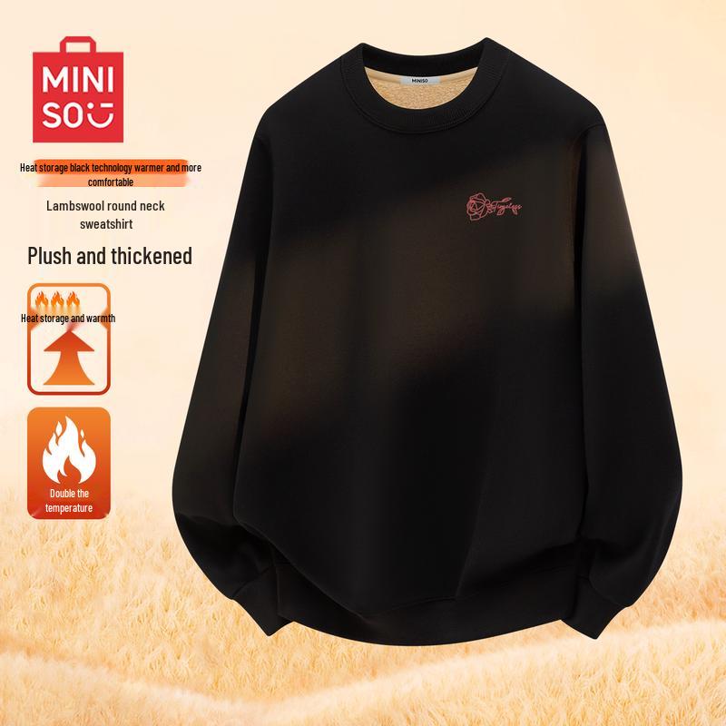 MINISO Men s Winter Fleece Lined Heavyweight Sweatshirt M
MINISO Men s Winter Fleece Lined Heavyweight Sweatshirt M